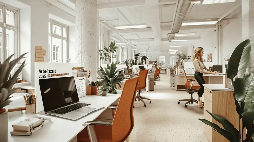 Team diskutiert Vertrauensarbeitszeit